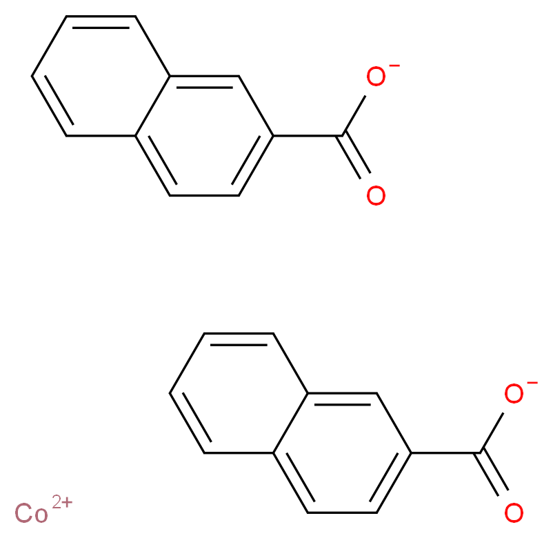 COBALT NAPHTHENATE_分子结构_CAS_61789-51-3)