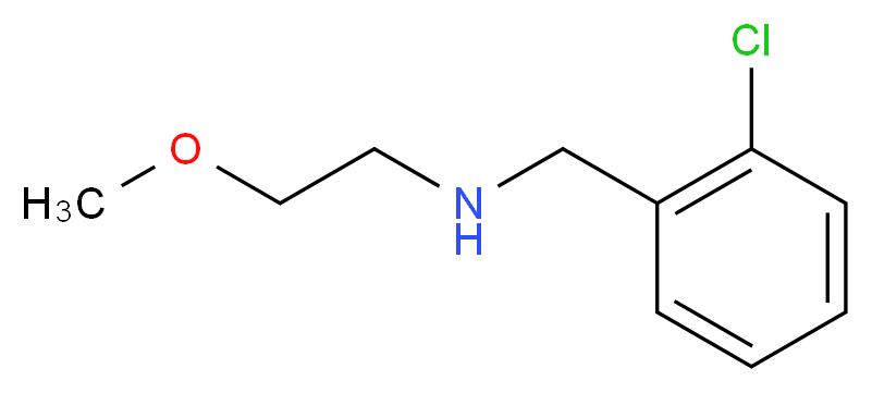 (2-chlorobenzyl)(2-methoxyethyl)amine_分子结构_CAS_823188-40-5)