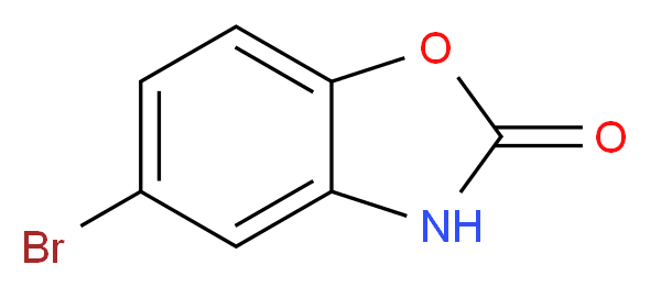 5-溴-2-苯并噁唑酮_分子结构_CAS_14733-73-4)