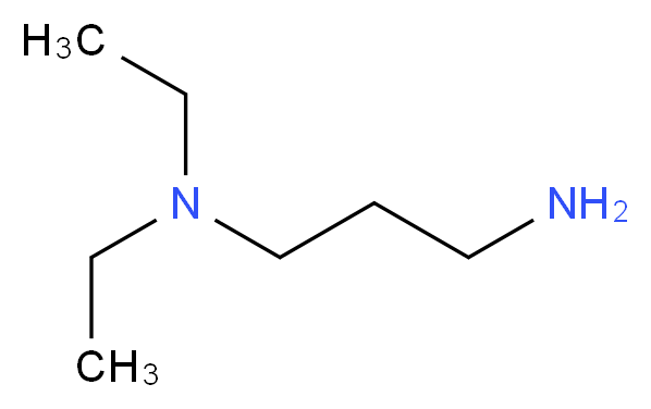 (3-aminopropyl)diethylamine_分子结构_CAS_104-78-9