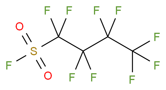 Perfluorobutanesulphonyl fluoride 95%_分子结构_CAS_375-72-4)