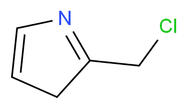 2-(chloromethyl)-3H-pyrrole_分子结构_CAS_857490-00-7)