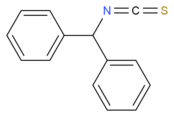 二苯甲基异硫氰酸盐_分子结构_CAS_3550-21-8)