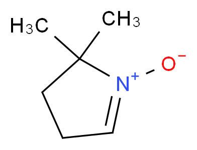 5,5-Dimethyl-1-pyrroline-N-oxide_分子结构_CAS_3317-61-1)