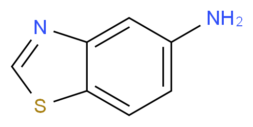 1,3-benzothiazol-5-amine_分子结构_CAS_1123-93-9)