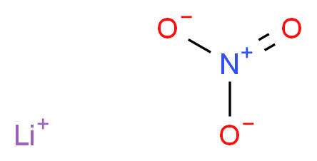 硝酸锂_分子结构_CAS_7790-69-4)