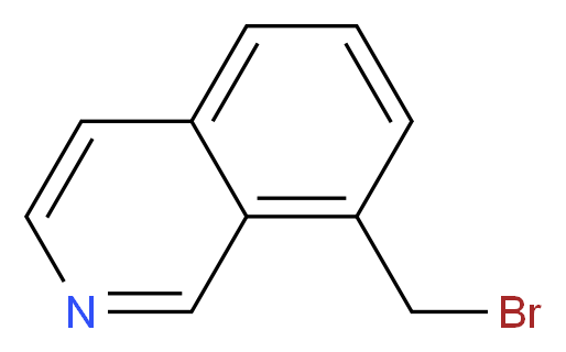 8-(bromomethyl)isoquinoline_分子结构_CAS_942579-56-8