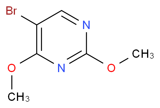 5-bromo-2,4-dimethoxypyrimidine_分子结构_CAS_56686-16-9