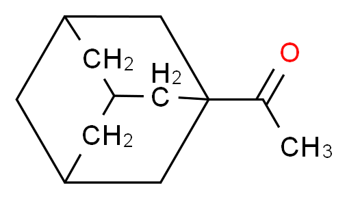 1-Adamantyl methyl ketone_分子结构_CAS_1660-04-4)