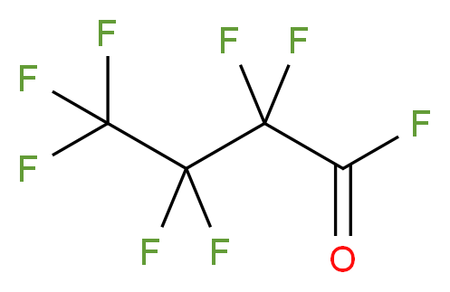 heptafluorobutanoyl fluoride_分子结构_CAS_335-42-2