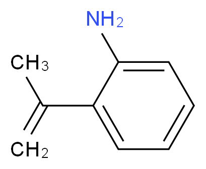 2-(Prop-1-en-2-yl)aniline_分子结构_CAS_52562-19-3)