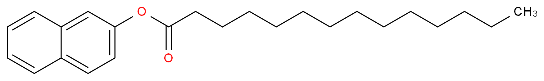 &beta;-NAPHTHYL MYRISTATE_分子结构_CAS_7262-80-8)