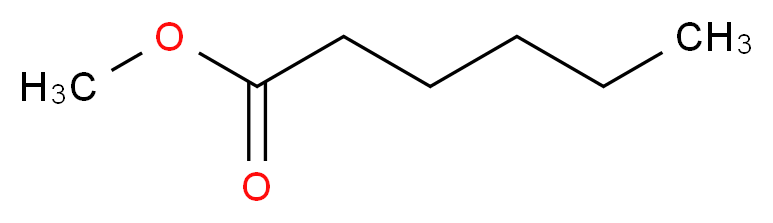 methyl hexanoate_分子结构_CAS_106-70-7