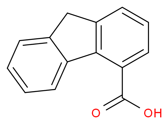 芴-4-羧酸_分子结构_CAS_6954-55-8)