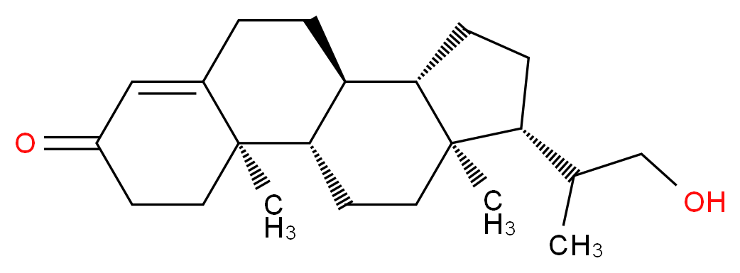 (1S,2R,10S,11S,14R,15S)-14-(1-hydroxypropan-2-yl)-2,15-dimethyltetracyclo[8.7.0.0<sup>2</sup>,<sup>7</sup>.0<sup>1</sup><sup>1</sup>,<sup>1</sup><sup>5</sup>]heptadec-6-en-5-one_分子结构_CAS_40736-33-2