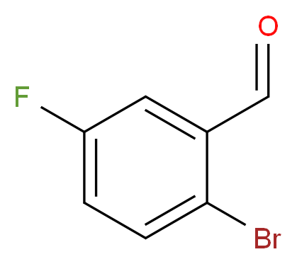 2-溴-5-氟苯甲醛_分子结构_CAS_94569-84-3)