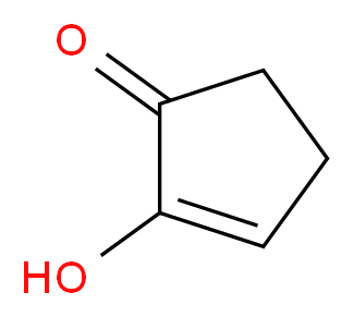 2-hydroxycyclopent-2-en-1-one_分子结构_CAS_10493-98-8