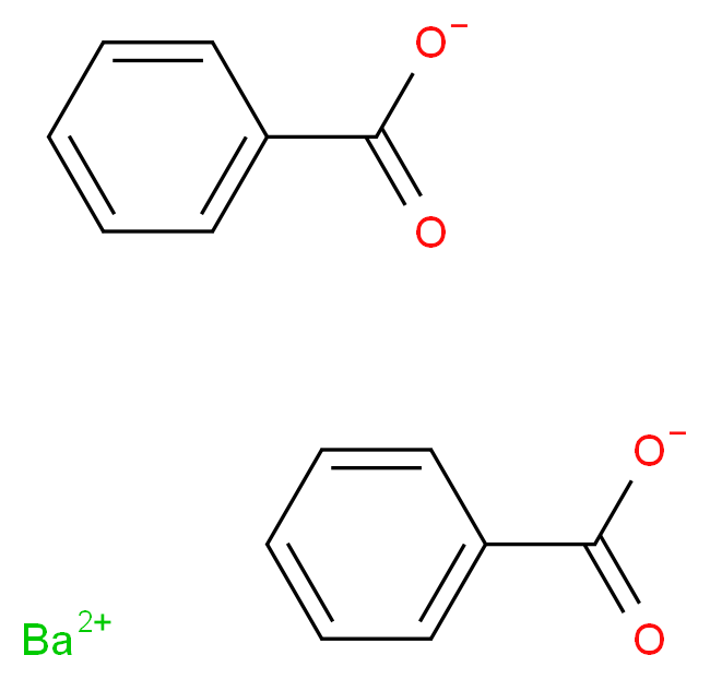 BARIUM BENZOATE_分子结构_CAS_533-00-6)