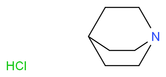 QUINUCLIDINE HCl_分子结构_CAS_39896-06-5)