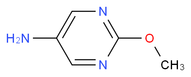 5-Amino-2-methoxypyrimidine_分子结构_CAS_56621-89-7)