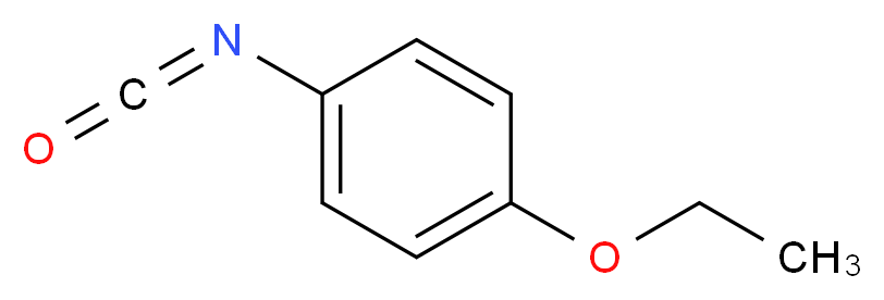 1-Ethoxy-4-isocyanatobenzene_分子结构_CAS_32459-62-4)