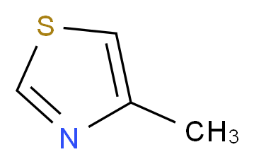 4-Methylthiazole_分子结构_CAS_693-95-8)