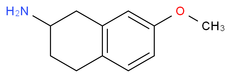 7-Methoxy-1,2,3,4-tetrahydro-naphthalen-2-ylamine_分子结构_CAS_118298-16-1)