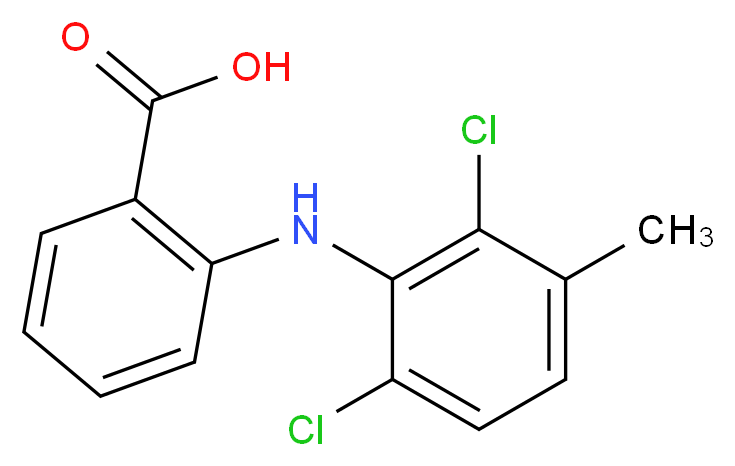 Meclofenamic acid_分子结构_CAS_644-62-2)