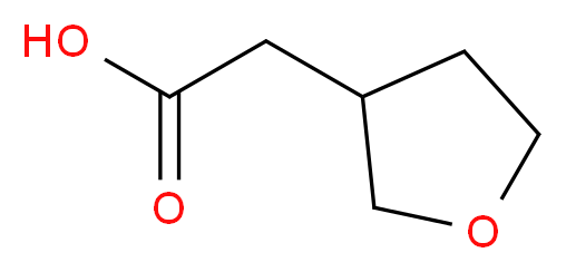 2-(Tetrahydrofuran-3-yl)acetic acid_分子结构_CAS_138498-97-2)