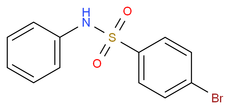 4-Bromo-N-phenylbenzenesulfonamide_分子结构_CAS_7454-54-8)