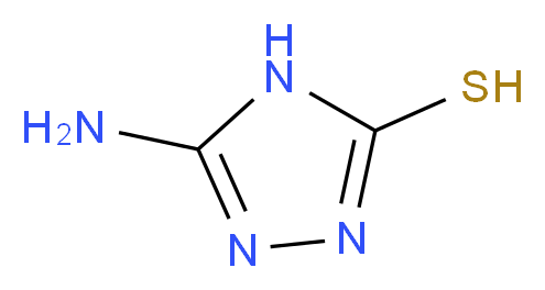 5-amino-4H-1,2,4-triazole-3-thiol_分子结构_CAS_)