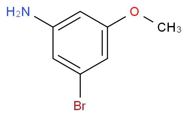 3-Bromo-5-methoxyaniline 98%_分子结构_CAS_16618-68-1)