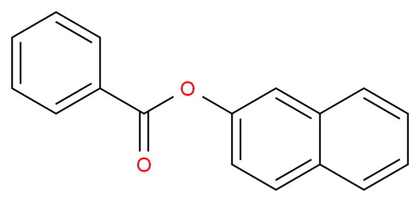 &beta;-NAPHTHYL BENZOATE_分子结构_CAS_93-44-7)