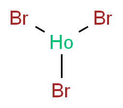 溴化钬(III)_分子结构_CAS_13825-76-8)