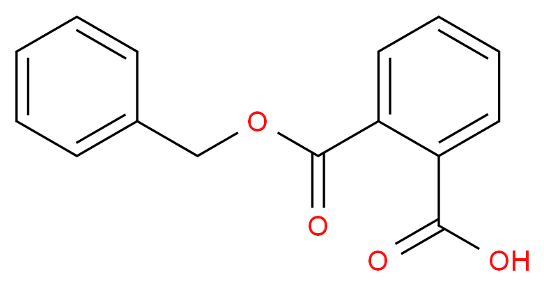 Monobenzyl Phthalate_分子结构_CAS_2528-16-7)