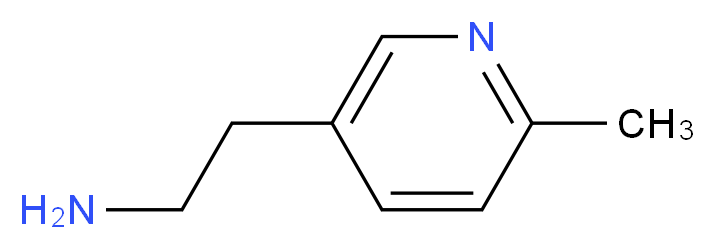 2-(6-METHYLPYRIDIN-3-YL)ETHANAMINE_分子结构_CAS_90196-84-2)