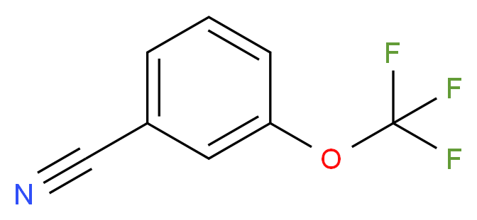 3-(trifluoromethoxy)benzonitrile_分子结构_CAS_52771-22-9