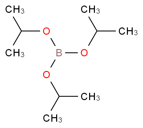 Triisopropyl borate_分子结构_CAS_5419-55-6)