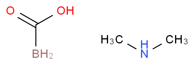 boranecarboxylic acid; dimethylamine_分子结构_CAS_77356-05-9