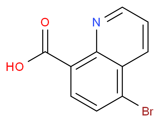 5-bromoquinoline-8-carboxylic acid_分子结构_CAS_928839-62-7)