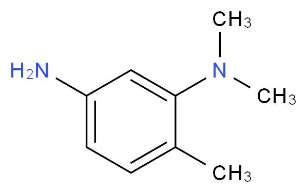 (5-amino-2-methylphenyl)dimethylamine_分子结构_CAS_6406-67-3)