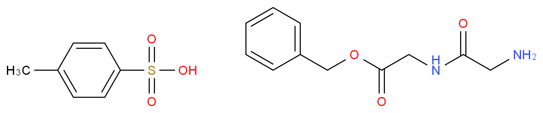 Gly-Gly benzyl ester p-toluenesulfonate salt_分子结构_CAS_1738-82-5)