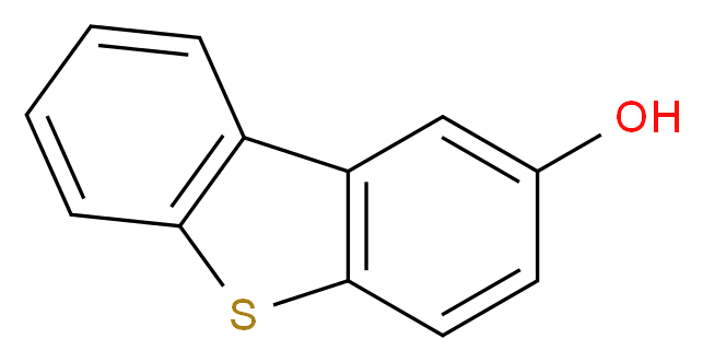 8-thiatricyclo[7.4.0.0<sup>2</sup>,<sup>7</sup>]trideca-1(9),2(7),3,5,10,12-hexaen-4-ol_分子结构_CAS_22439-65-2
