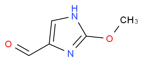 2-methoxy-1H-imidazole-4-carbaldehyde_分子结构_CAS_54565-92-3