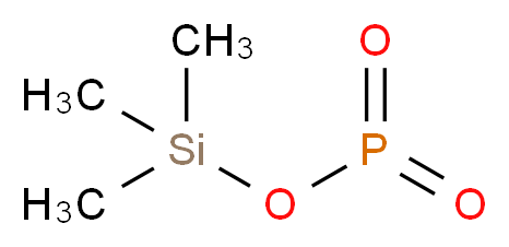 trimethyl(phosphooxy)silane_分子结构_CAS_40623-46-9