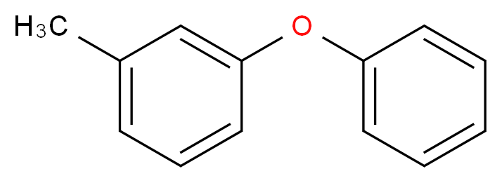 3-苯氧基甲苯_分子结构_CAS_3586-14-9)