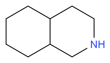 decahydroisoquinoline_分子结构_CAS_6329-61-9