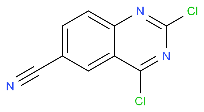 2,4-Dichloroquinazoline-6-carbonitrile_分子结构_CAS_150449-98-2)