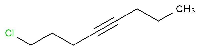 1-chlorooct-4-yne_分子结构_CAS_51575-84-9