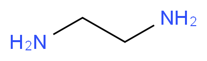 ETHYLENEDIAMINE ANHYDROUS, CERTIFIED GRADE_分子结构_CAS_107-15-3)